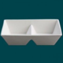 Med. Square Divided Serving Dish Med. Square Divided Serving Dish