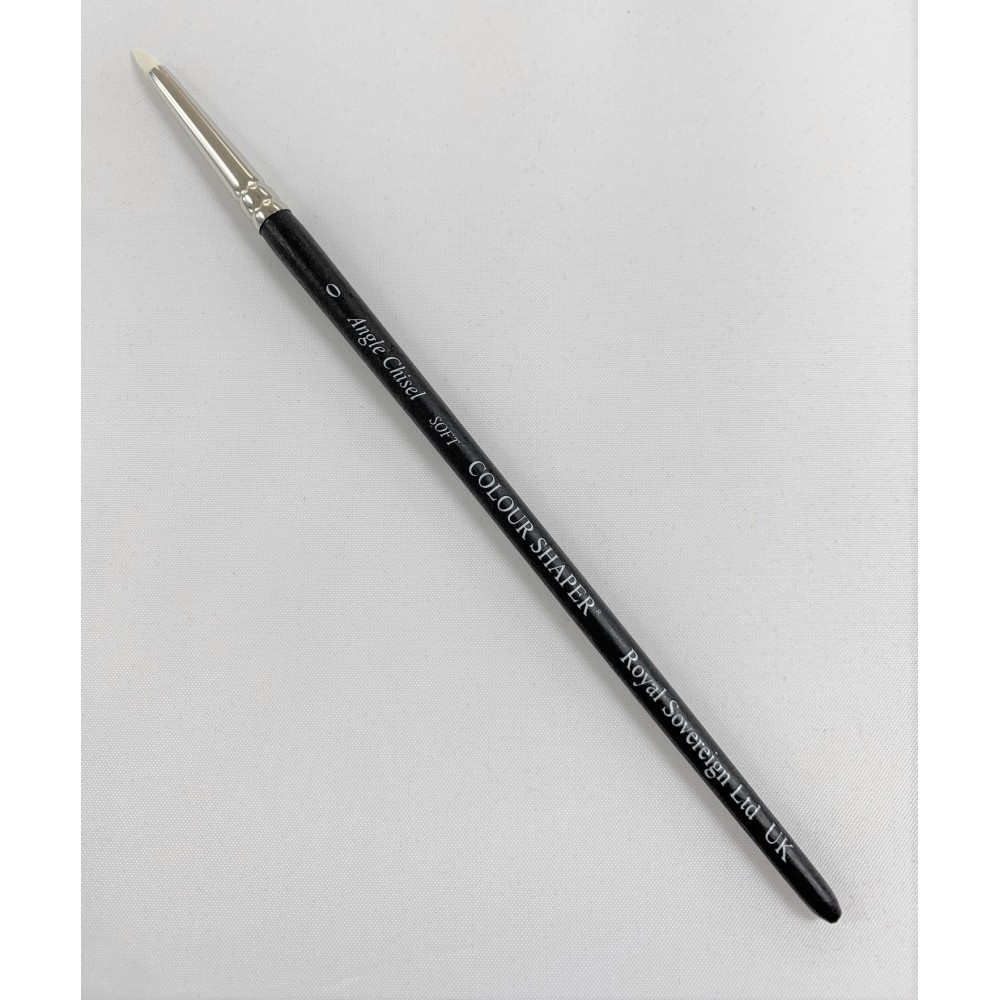Soft Ivory Art Tool Colour Shaper Angle Chisel Brush - Soft Ivory - View #7