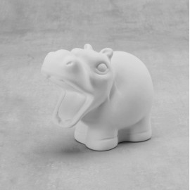 Ceramic Bisque Tiny Tot Hippo Ceramic Bisque Tiny Tot Hippo