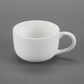 Ceramic BIsque Jumbo Latte Soup Mug - Case of 12 Ceramic BIsque Jumbo Latte Soup Mug - Case of 12