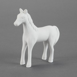 Ceramic Bisque Cute Standing Horse Ceramic Bisque Cute Standing Horse