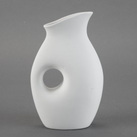 Ceramic Bisque Contempo Pitcher Ceramic Bisque Contempo Pitcher