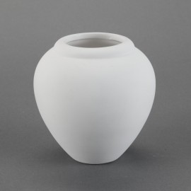 Ceramic Bisque Smooth Vase - MIM - Case of 6 Ceramic Bisque Smooth Vase - MIM - Case of 6