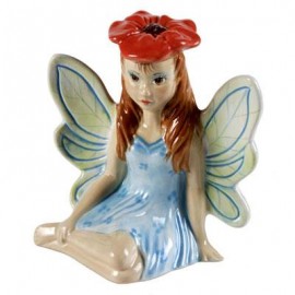 Ceramic Bisque Resting Fairy - Case of 6 Ceramic Bisque Resting Fairy - Case of 6