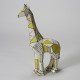 Ceramic Bisque Faceted Giraffe Ceramic Bisque Faceted Giraffe