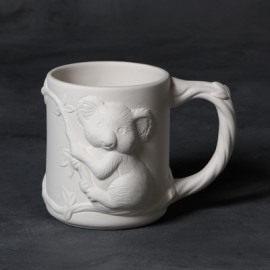 Ceramic Bisque Koala Mug Ceramic Bisque Koala Mug