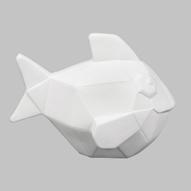 Ceramic Bisque Fish Facetini - Case of 6 Ceramic Bisque Fish Facetini - Case of 6