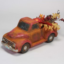 Ceramic Bisque Vintage Truck Container Ceramic Bisque Vintage Truck Container