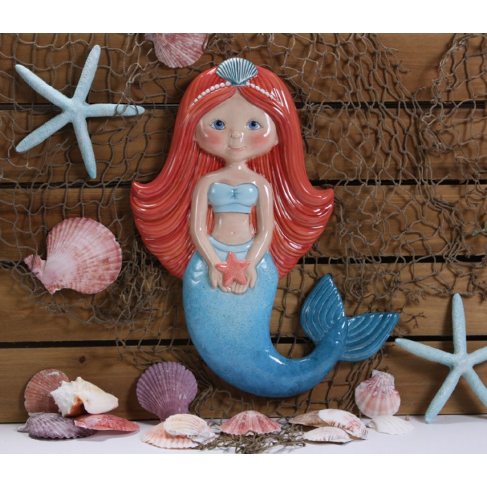 Mermaid Plaque - Case of 6