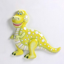 Ceramic Bisque T-Rex Plaque Ceramic Bisque T-Rex Plaque
