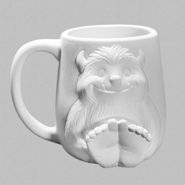 Ceramic Bisque Yeti Mug - Case of 6 Ceramic Bisque Yeti Mug - Case of 6