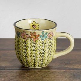 Ceramic Bisque Stitched Mug Ceramic Bisque Stitched Mug