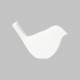 Ceramic Bisque Small Bird Silhouette Ceramic Bisque Small Bird Silhouette