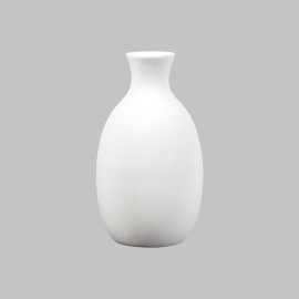 Ceramic Bisque Blossom Vase - Case of 6 Ceramic Bisque Blossom Vase - Case of 6
