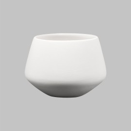 Ceramic Bisque Flora Vase - Case of 6 Ceramic Bisque Flora Vase - Case of 6