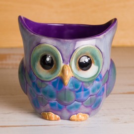 Ceramic Bisque Owl Planter Ceramic Bisque Owl Planter
