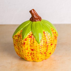 Ceramic Bisque Short Corn Pumpkin Ceramic Bisque Short Corn Pumpkin
