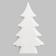 Ceramic Bisque Large Tree Silhouette - Case of 6 Ceramic Bisque Large Tree Silhouette - Case of 6