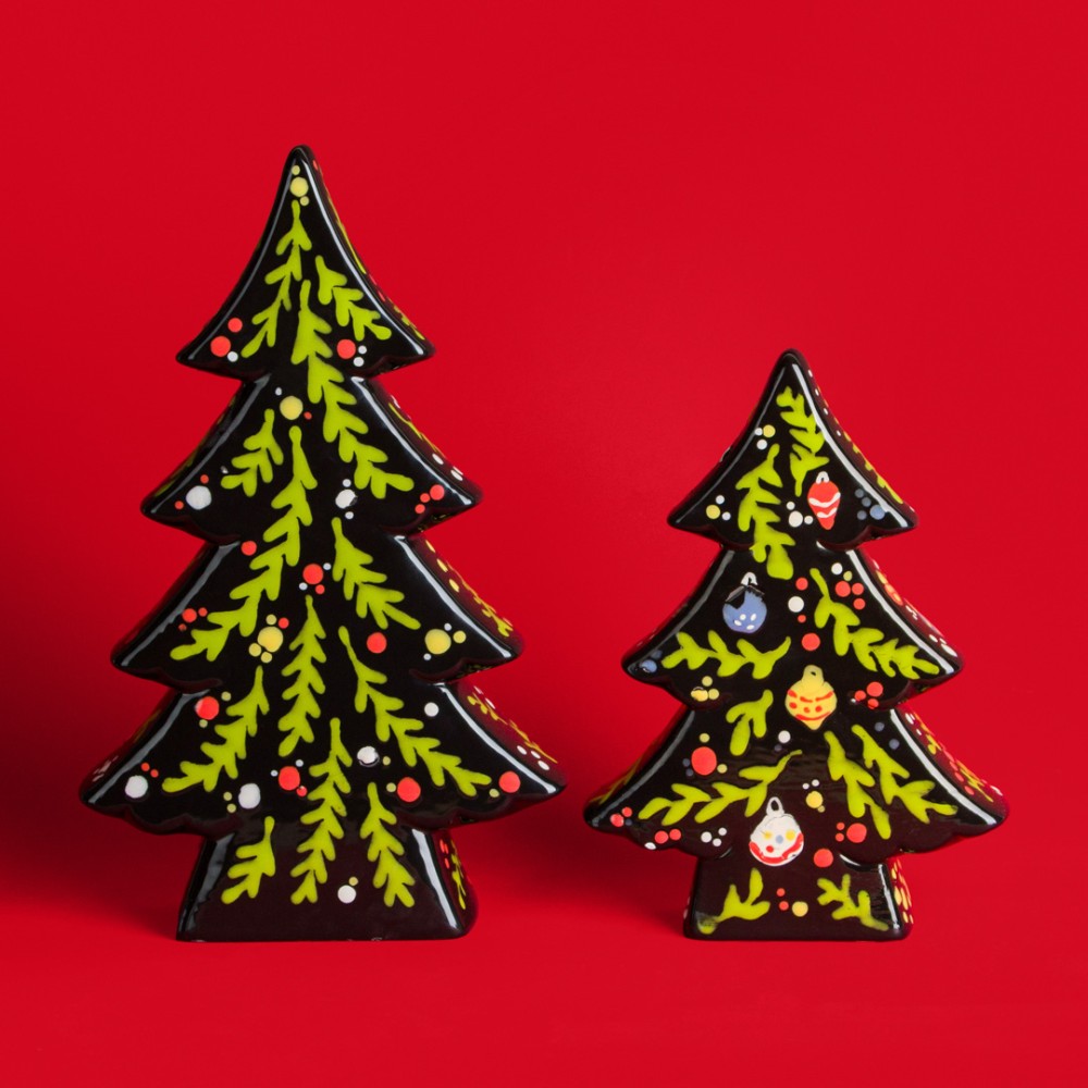 Ceramic Bisque Large Tree Silhouette