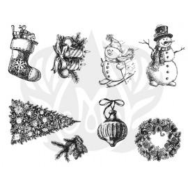 Winter Holiday - Designer Silk Screen Winter Holiday - Designer Silk Screen