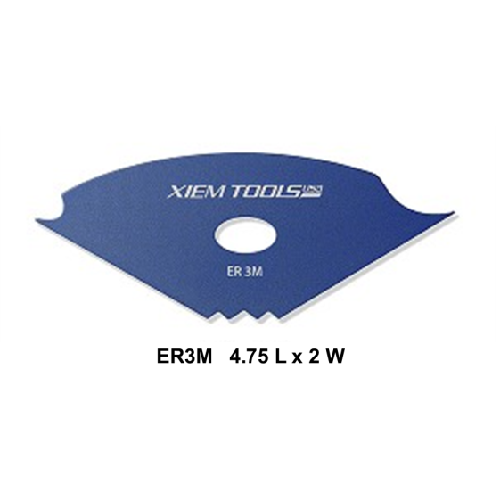 ER3M-10515 Edger Rib 3 Medium - Blue by Xiem Tools