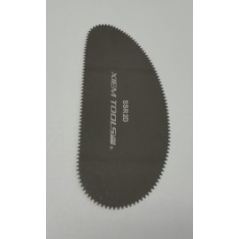 Stainless Steel Clay Rib Serrated-2D