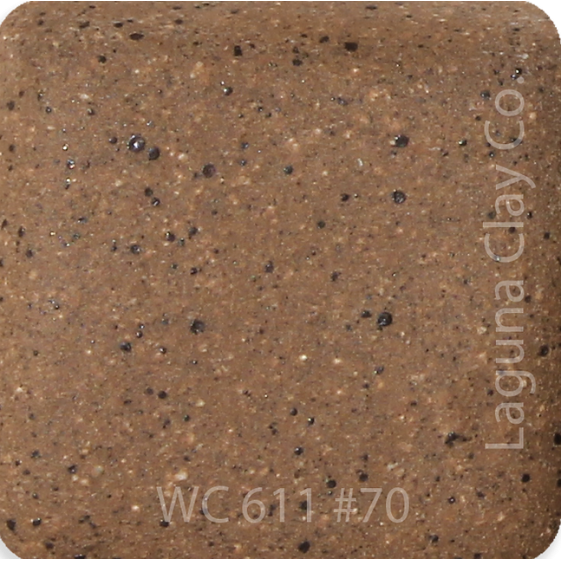 Dark #70 cone 6 mid range clay - 50 lbs