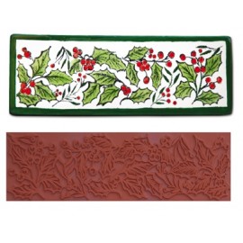 Holly Border Stamp Holly Border Stamp