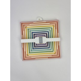Rainbow Square Pottery Cutter Tool Set
