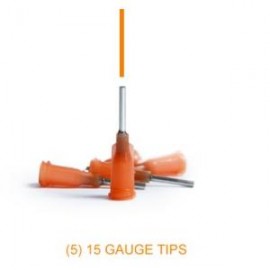 Precision Applicator Tips (5) 15 gauge Precision Applicator Tips (5) 15 gauge