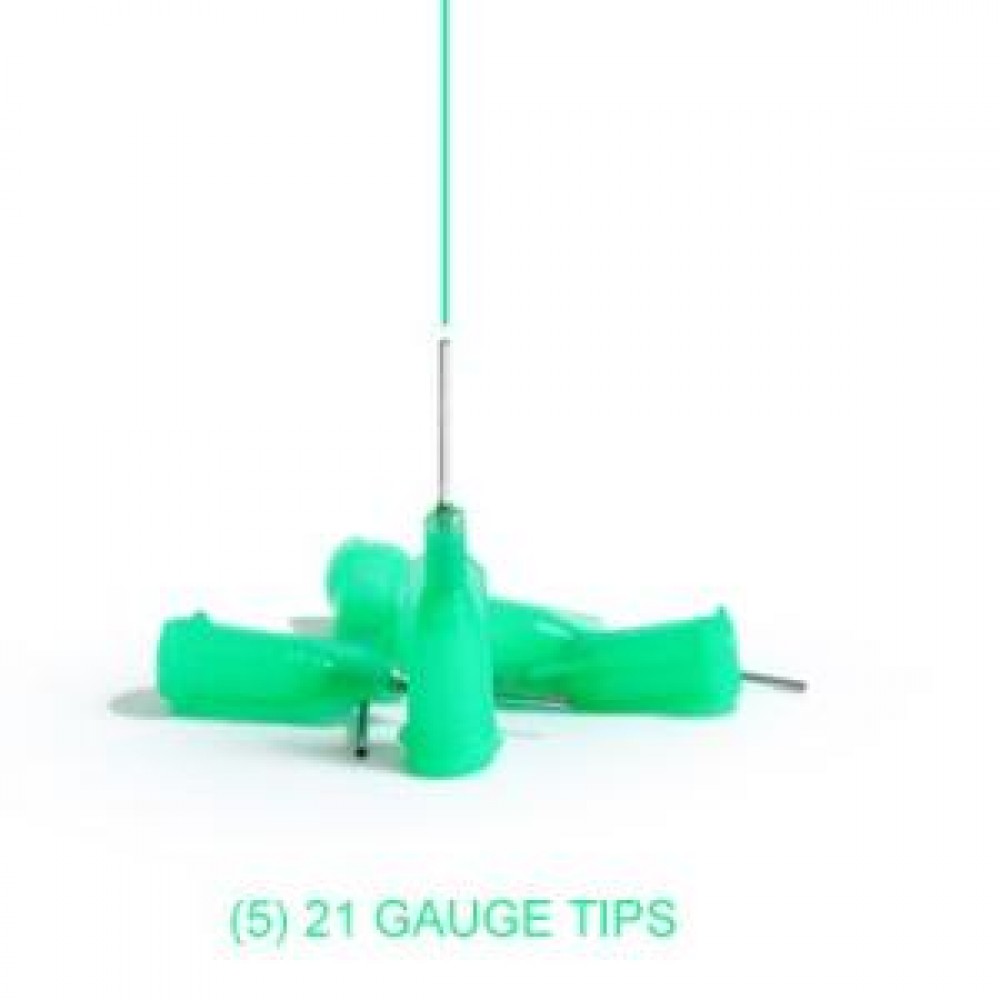 Precision Applicator Tips (5) 21 gauge
