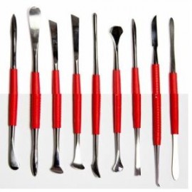 Carving Tool Set w/double end (9)