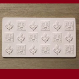 Fleur De Lis Texture 7” x 13”