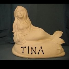Ariel Mermaid w/name cut out and light kit Ariel Mermaid w/name cut out and light kit