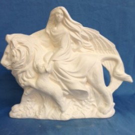 Angel on Lion Angel on Lion