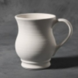 Lisa Mug - Stoneware Bisque Lisa Mug - Stoneware Bisque