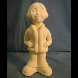 Diva wearing Winter Coat